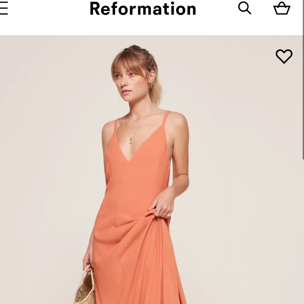 Reformation Angelina Dress for sale. Never worn, size small.